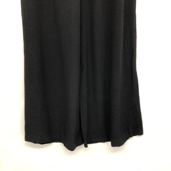 Aritzia Wilfred Black Pernelle Wide Leg Kick Flare Trousers size S - Picture 12 of 16